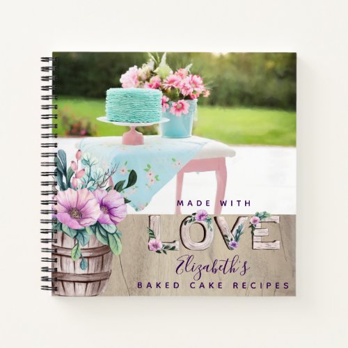 RECIPES _ Personalized For Newlyweds Grandma Mom Notebook