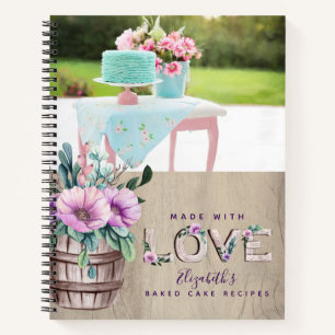 RECIPES - Personalized For Newlyweds Grandma Mom Notebook