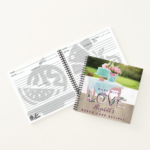 RECIPES _ Personalized For Newlyweds Grandma Mom Notebook