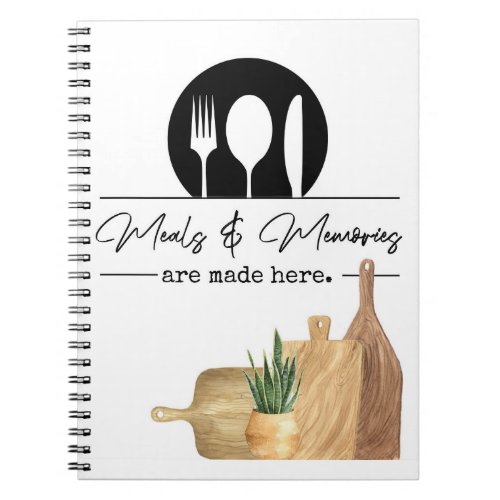 Recipes Recipe Binder Cooking Gift Chef 3 Ring Notebook
