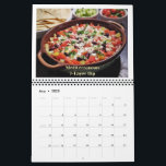 Recipes with Roy 2025 Calendar<br><div class="desc">Introducing the Recipes with Roy 2025 Calendar – your essential companion to make each day an important occasion. Whether for gifting or personal use, this calendar is available in three convenient sizes to suit your needs: Small (5.5”l x 7”w), Medium (8.5”l x 11”w), and Large (11”l x 14.25”w). Printed on...</div>