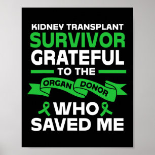 Recipient Kidney Transplant Survivor  Poster