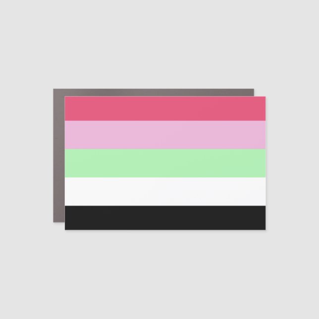 Recipromantic Pride Car Magnet (Front)