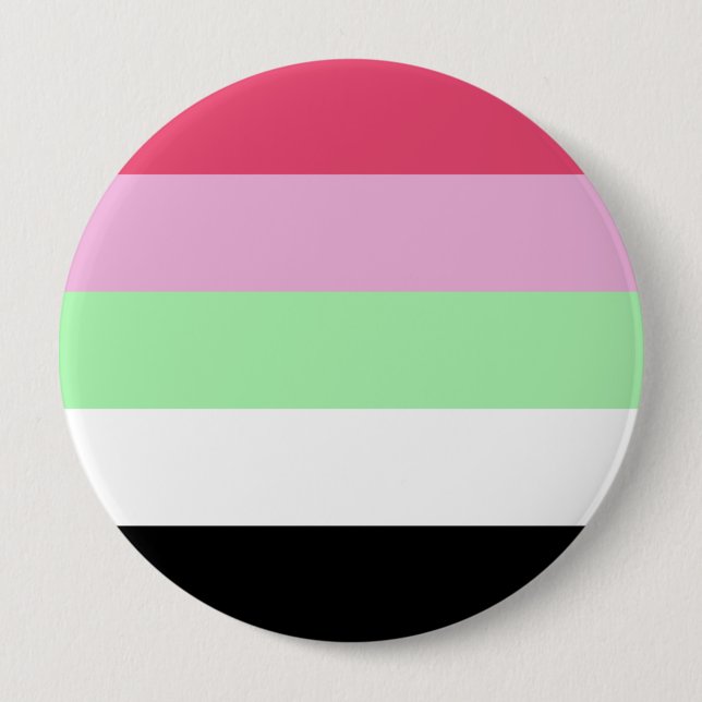 Recipromantic Pride Flag Button (Front)