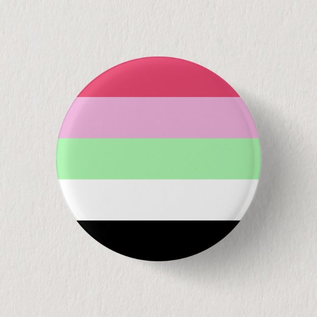 Recipromantic Pride Flag Button (Front)