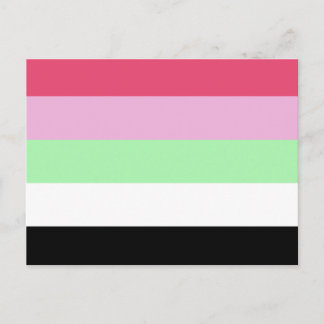 Recipromantic Pride Flag Postcard