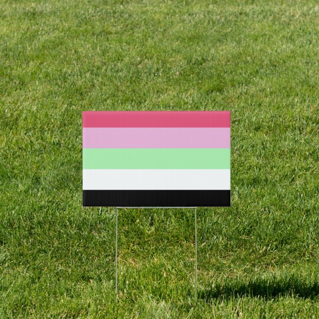 Recipromantic Pride Sign (Insitu)