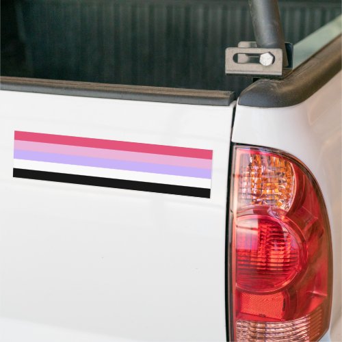 Reciprosexual Pride Bumper Sticker