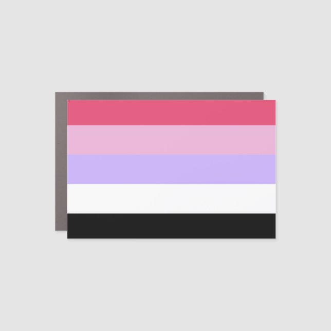 Reciprosexual Pride Car Magnet (Front)