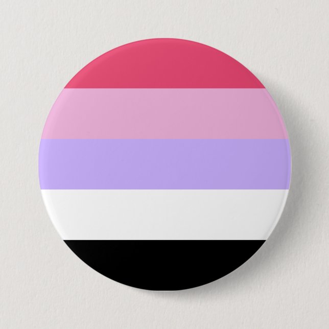 Reciprosexual Pride Flag Button (Front)