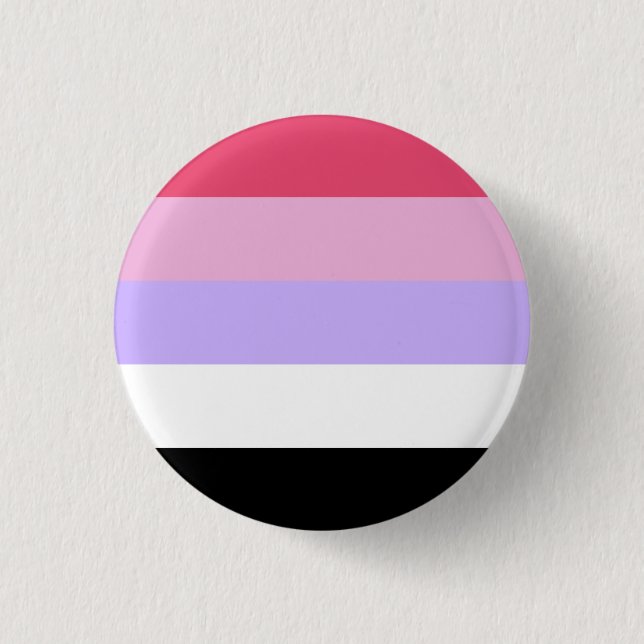 Reciprosexual Pride Flag Button (Front)