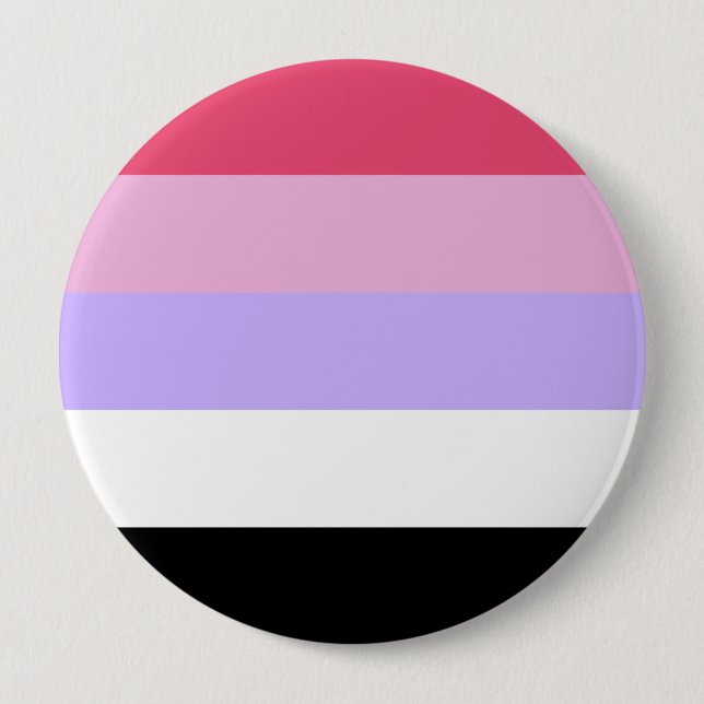 Reciprosexual Pride Flag Button (Front)