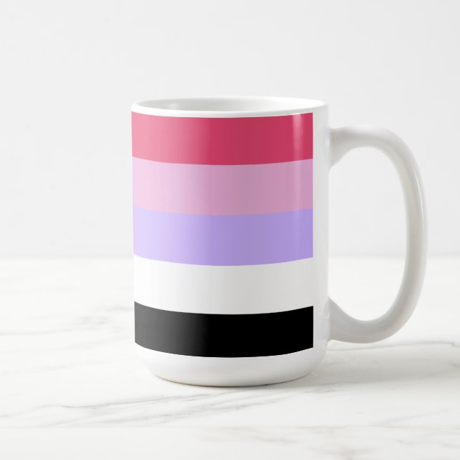 Reciprosexual Pride Flag Coffee Mug (Right)