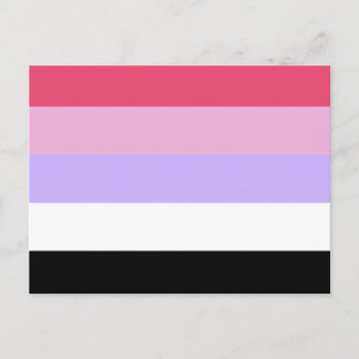 Reciprosexual Pride Flag Postcard