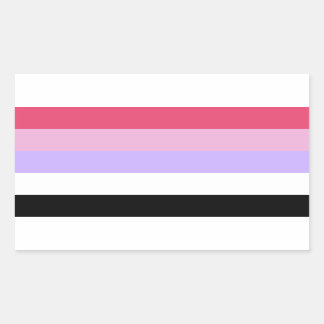 Reciprosexual Pride Rectangular Sticker