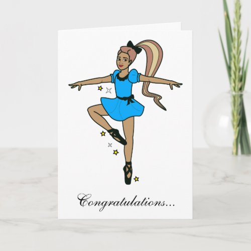 Recital Congratulations Card