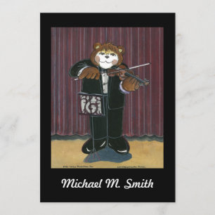 Recital Invitation - Violin