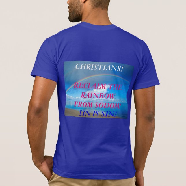RECLAIM THE RAINBOW T-Shirt (Back)