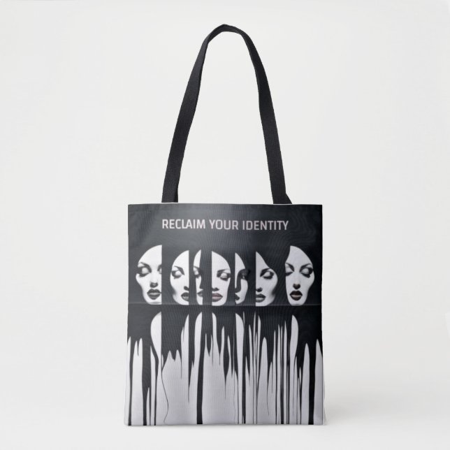 Reclaim Your Identity Tote Bag (Front)