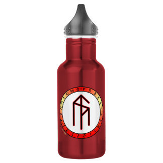 Reclaim Your Power Bind Rune Stainless Steel Water Bottle
