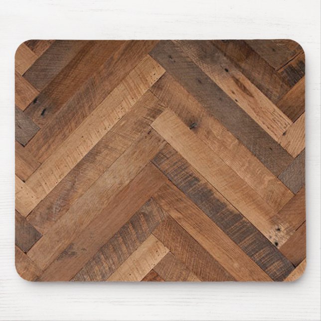 Reclaimed Wood Mouse Pad (Front)