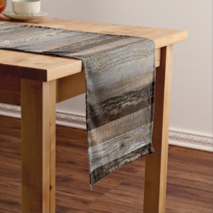 Reclaimed Wood Rustic Barn Board Vintage Wood  Sho Short Table Runner