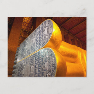 Reclining Budda, Wat Pho, Bangkok. Postcard