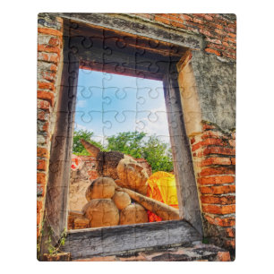 Reclining Buddha, Ayutthaya Jigsaw Puzzle