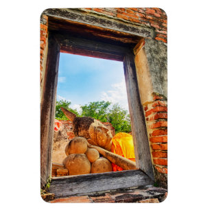 Reclining Buddha, Ayutthaya Magnet