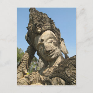 Reclining Buddha ... Nong Khai, Isan, Thailand Postcard