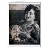 Reclining Tattooed Lady (Front)