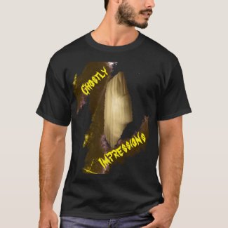 Reclinter Ghost Impressions Graphics T-Shirt