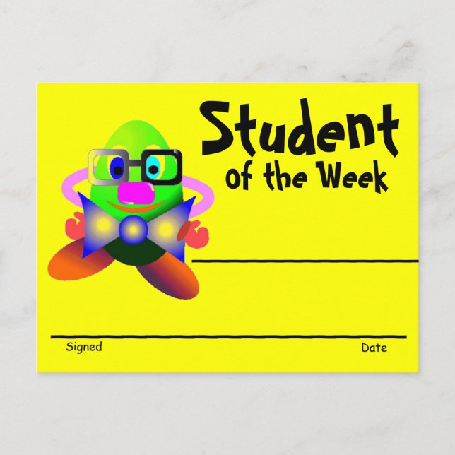 Recognition Award Postcard (Front)