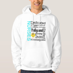 Recognize a Nurse:  Nurses Recognition Collage Hoodie
