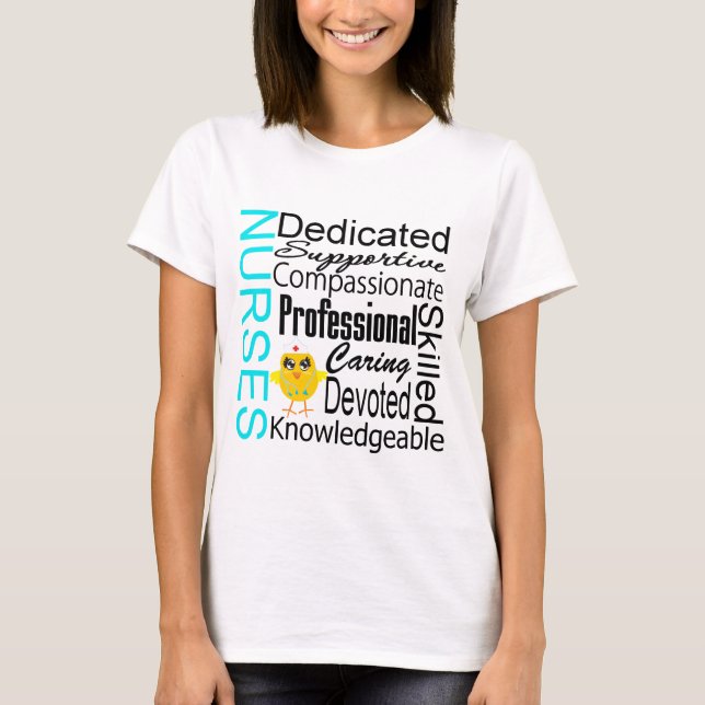 Recognize a Nurse:  Nurses Recognition Collage T-Shirt (Front)