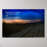 Recognize Your Mistakes...inspirational Poster at Zazzle