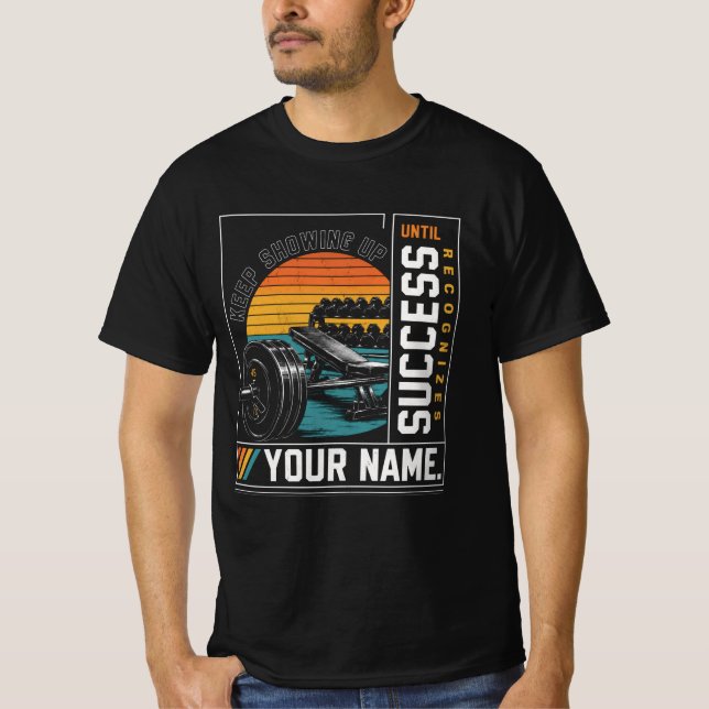 Recognizes until success T-Shirt (Front)