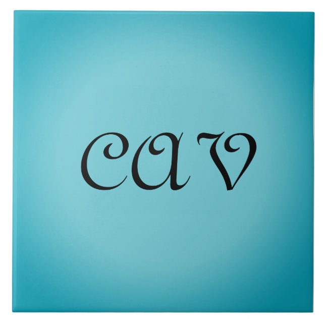 Recoleta Cornflower Blue  Ceramic Tile (Front)