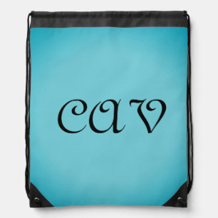 Recoleta Cornflower Blue  Drawstring Bag