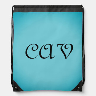 Recoleta Cornflower Blue Drawstring Bag