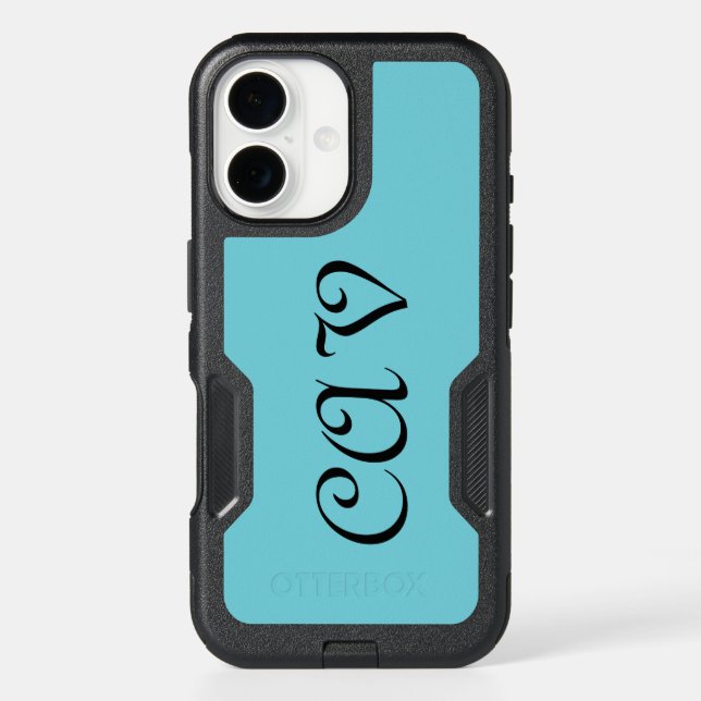 Recoleta Cornflower Blue  Otterbox iPhone Case (Back)