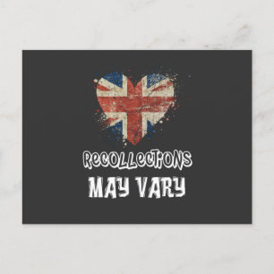 Recollections May Vary- HM Queen Quote Postcard