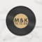 Recolor Retro Vinyl LP Rock n Roll Table Confetti