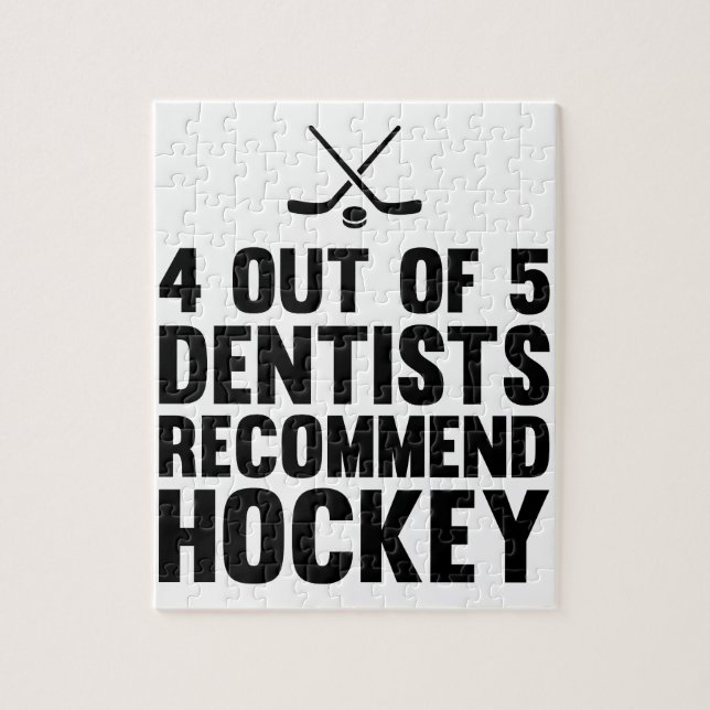 Recommend Hockey Jigsaw Puzzle (Vertical)