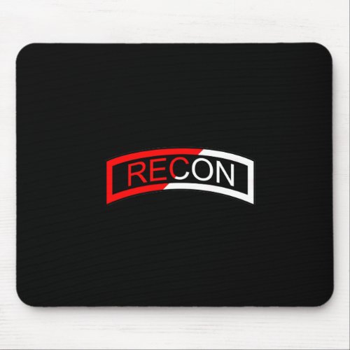 Recon mouse pad