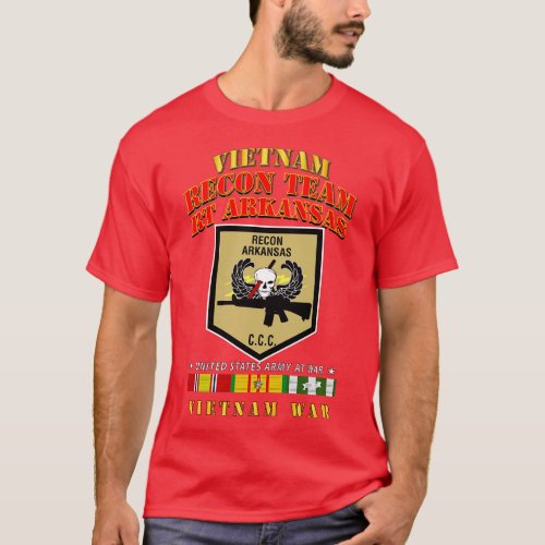 Recon Team RT Arkansas Vietnamw VN SVC T_Shirt