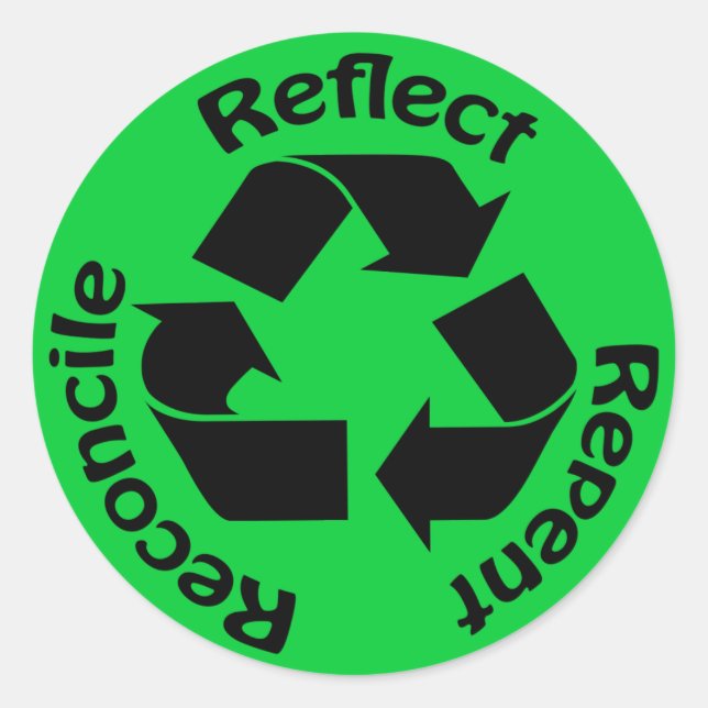 Reconcile Christian Stickers (Front)