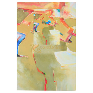 Reconciliation metal print