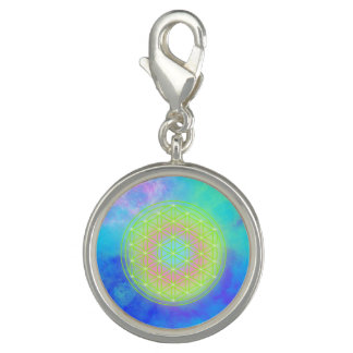 Reconnect with Yourself flower of life Charm