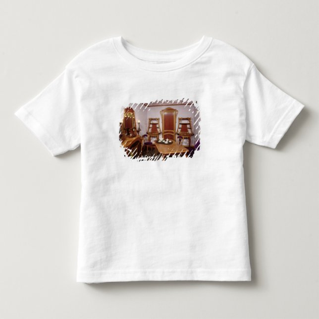 Reconstruction of a salon of the Cafe de Paris Toddler T-shirt (Front)